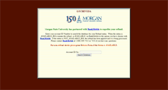 Desktop Screenshot of bursar.morgan.edu